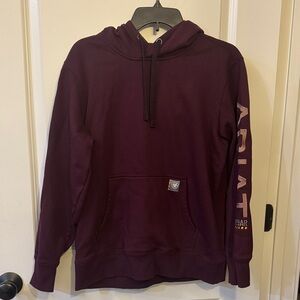 Ariat Men's Burgundy Hoodie Hoodie